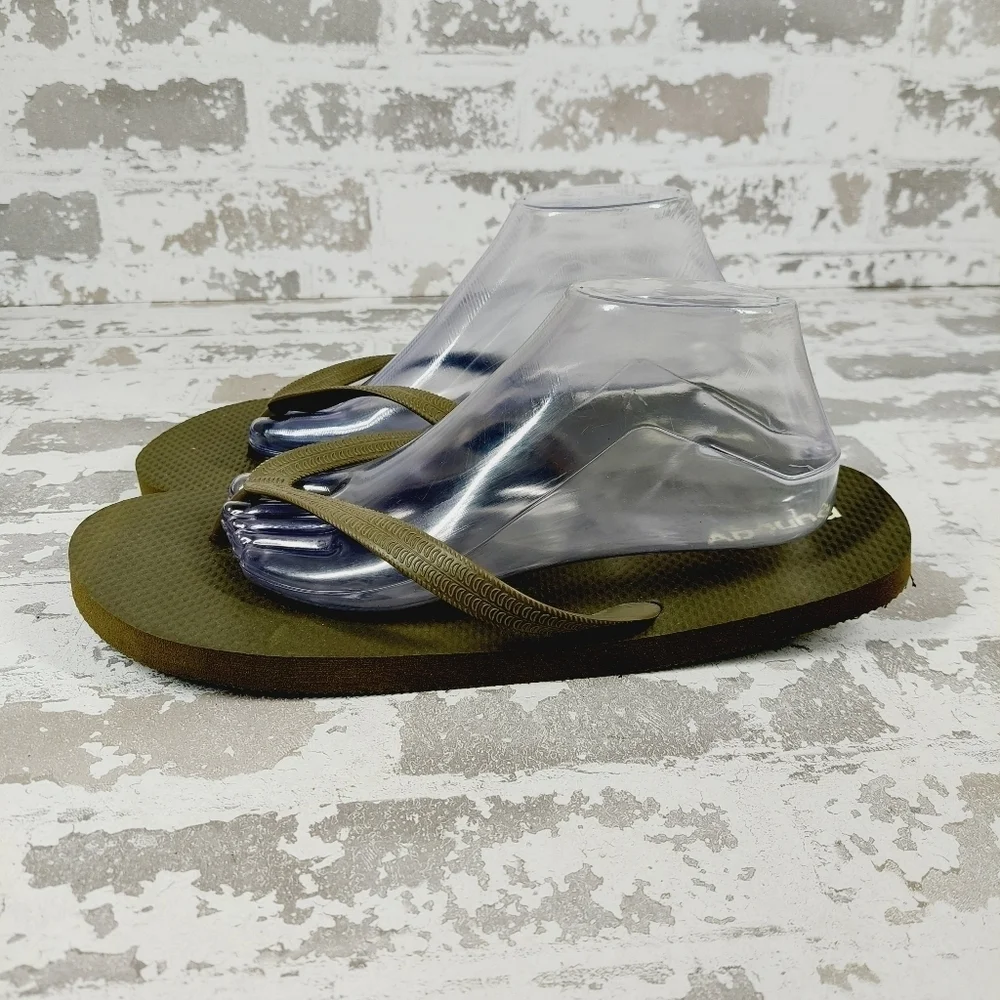 Abound Green Flip Flops Slippers Sandals V628